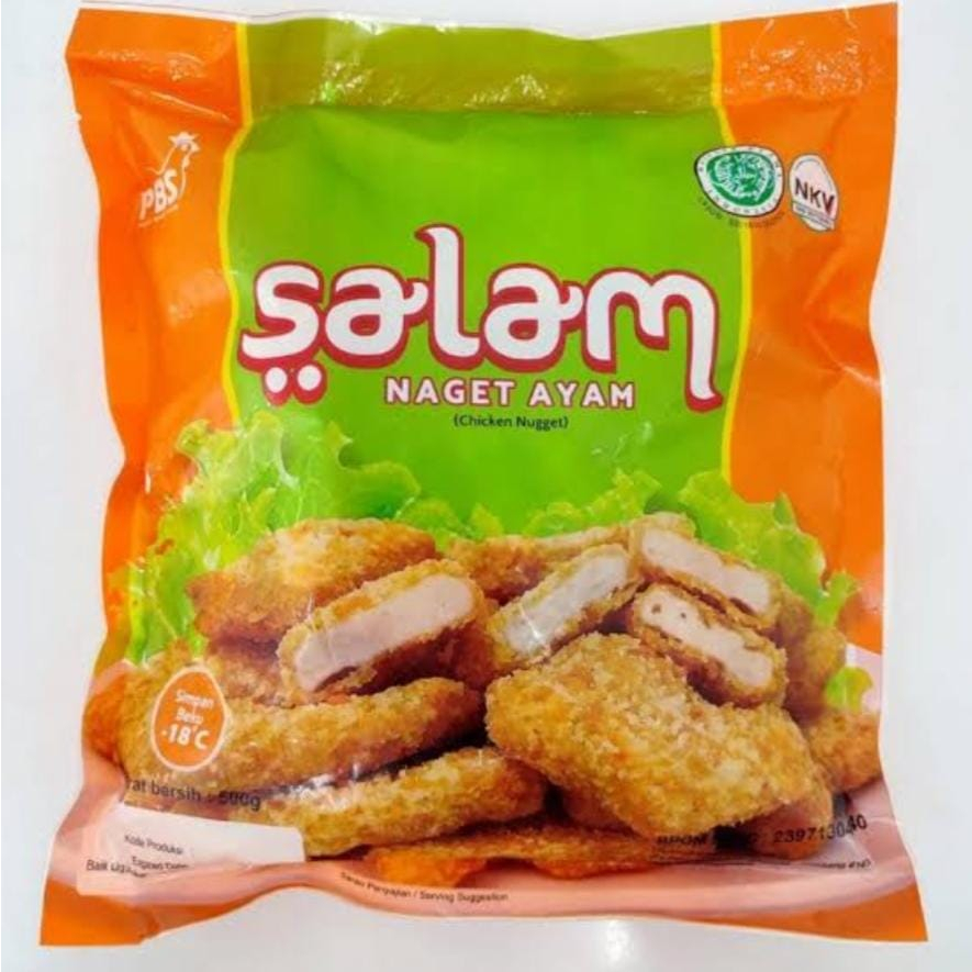 

SALAM NUGET AYAM BERAT 500GR