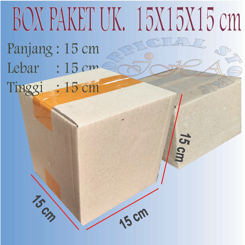 

box packing uk. 15x15x15 cm kerdus karton box packing packaging online murah