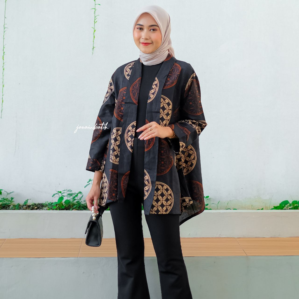 FREE ONGKIR BLAZER BATIK NIKITA
