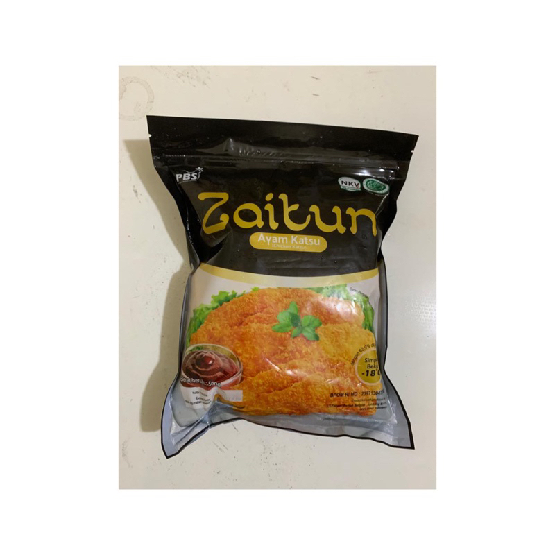 

ZAITUN CHICKEN KATSU 500 GR
