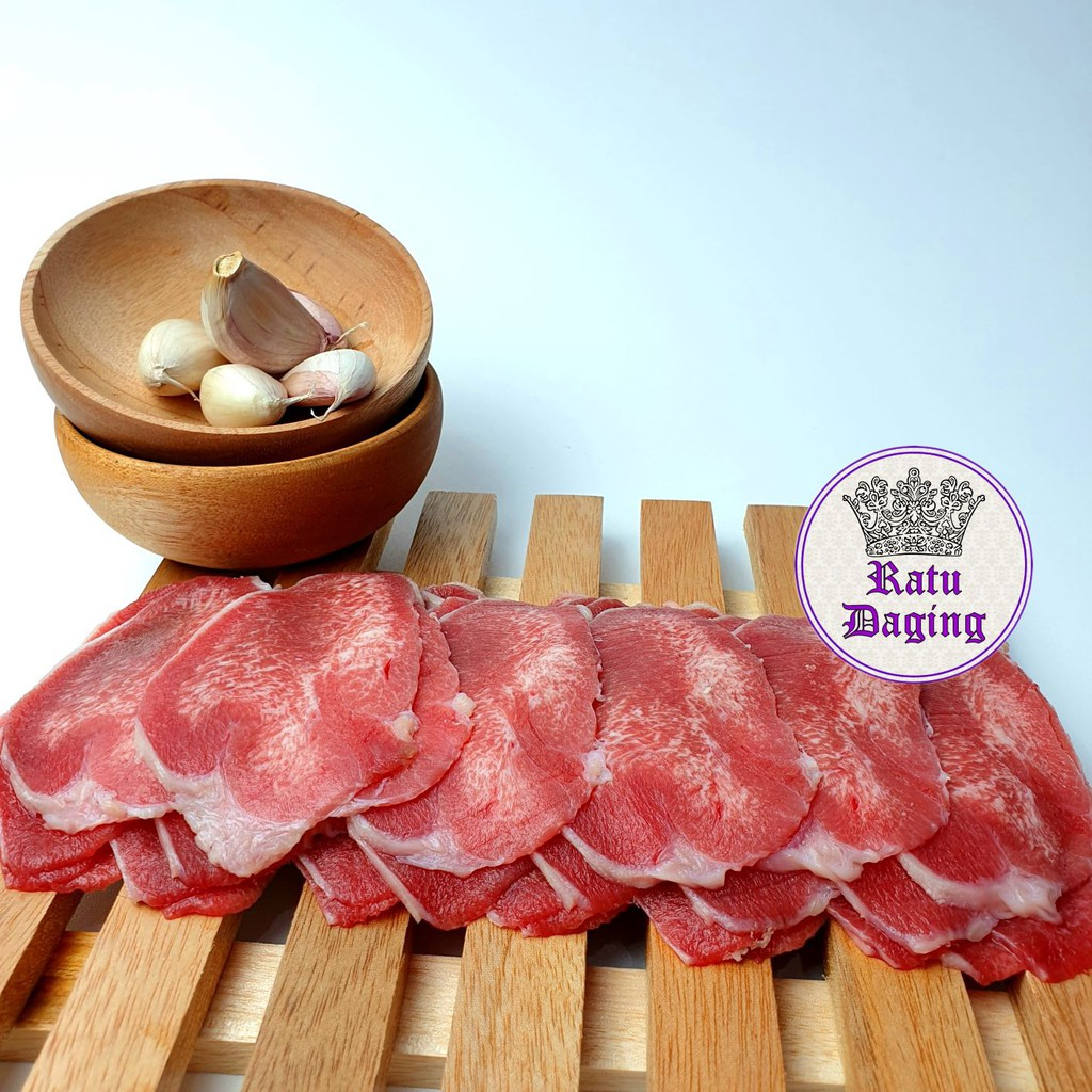 

LIDAH SAPI AUST SLICE / GYUTAN SLICE @ 250gr