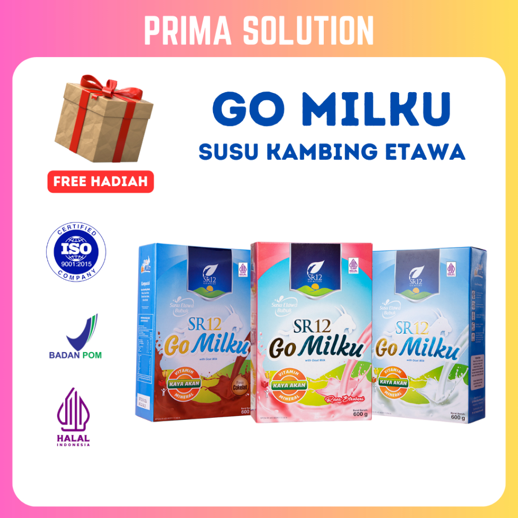 

Go Milku SR12 Halal Susu Kambing Etawa Premium Meningkatkan Kesehatan Inmun Aman Bumil Busui