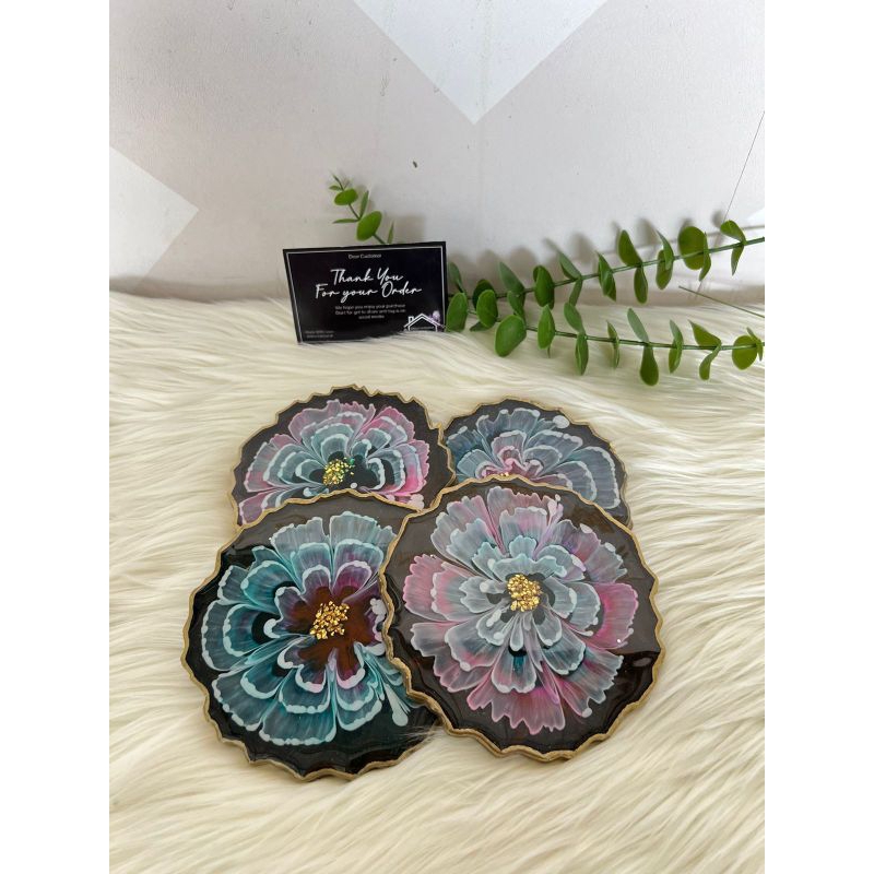Coasters / Tatakan Gelas Resin