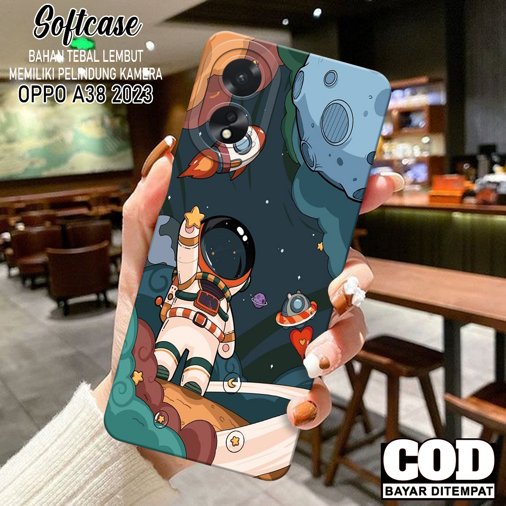 Case Hp Oppo  A38 2023 - Softcase Oppo  A38 2023 Terbaru - Casing Oppo  A38 2023 - Kesing Oppo  A38 