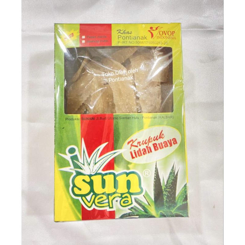 

Kerupuk Lidah Buaya Isun Khas Pontianak
