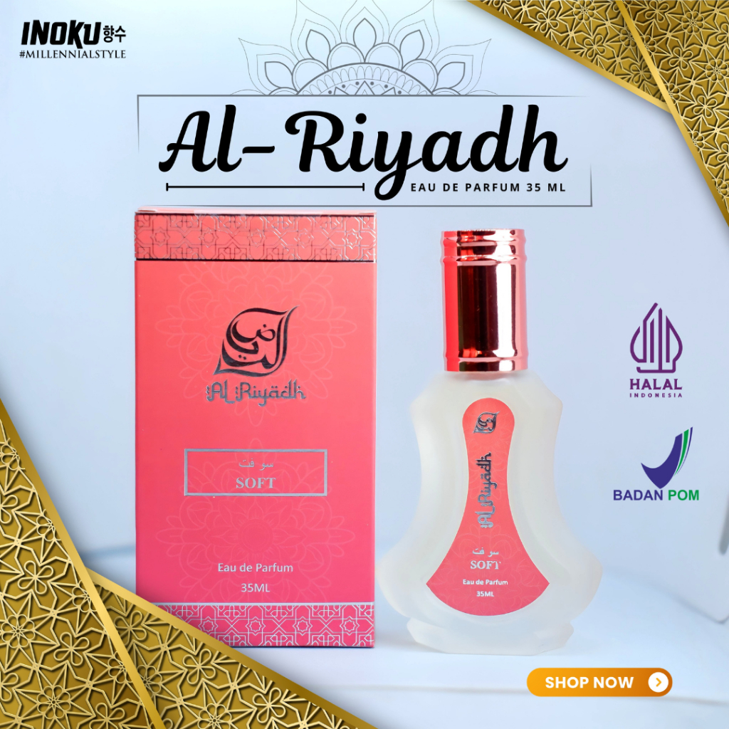 Parfum Al Riyadh Soft | Soft | Parfum Arabian | Parfum EDP | Parfum Tahan Lama | 35 ML