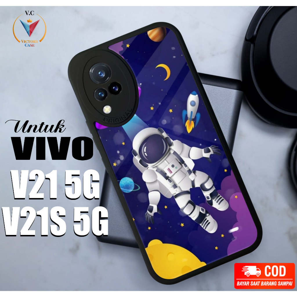 Case Vivo V21 5G V21S 5G Victory Case Motif [ ASTRNOT ] Case Hp Glossy Casing Hardcase Softcase Bisa