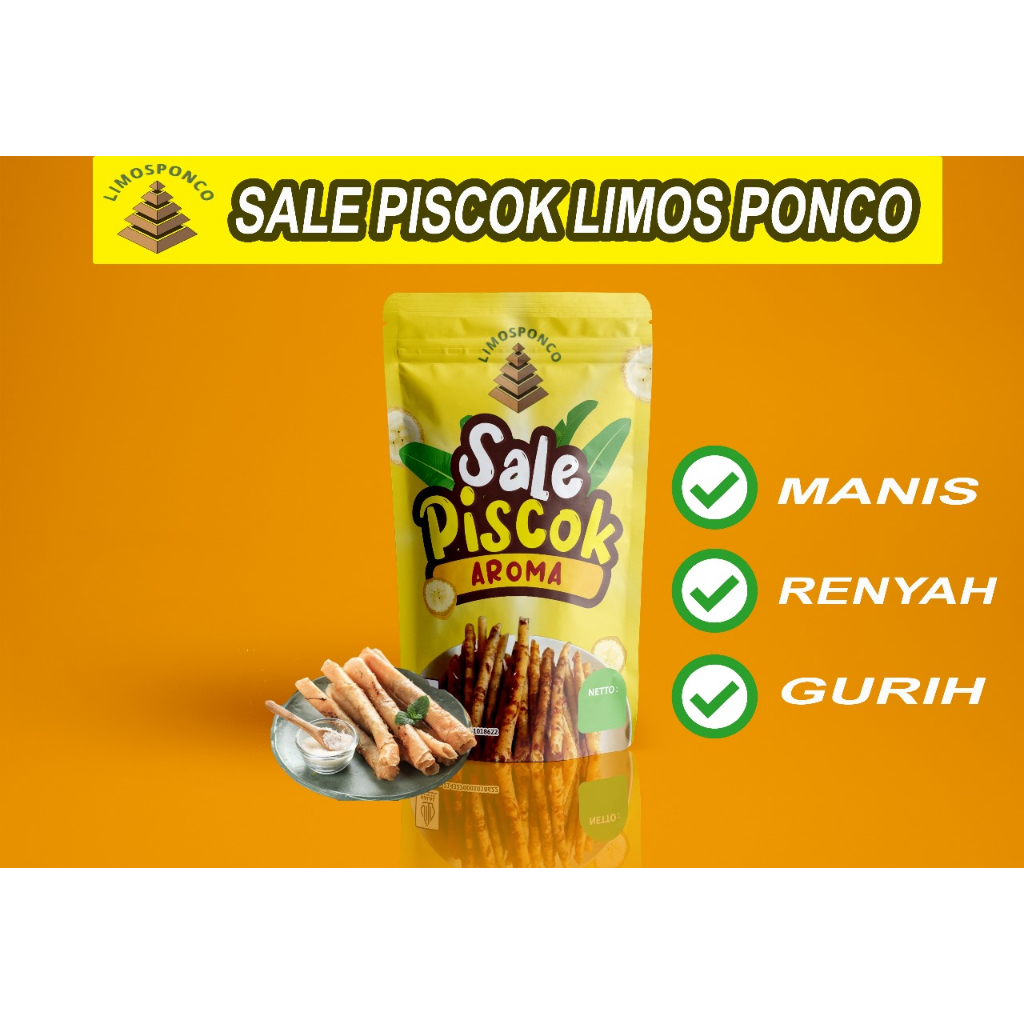 

SALE PISCOK | SALE PISANG AROMA 500gr | LIMOS PONCO