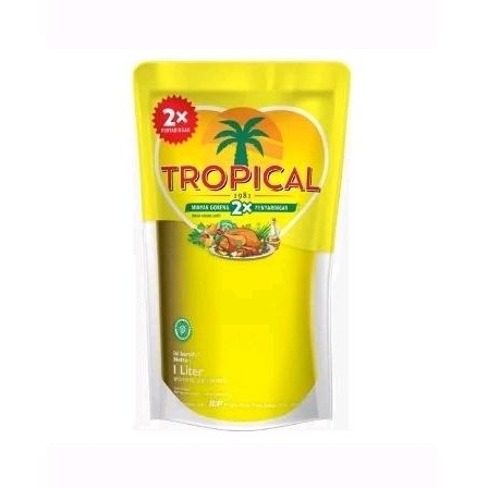 

Minyak Goreng Tropical 1 Liter Pouch / Botol