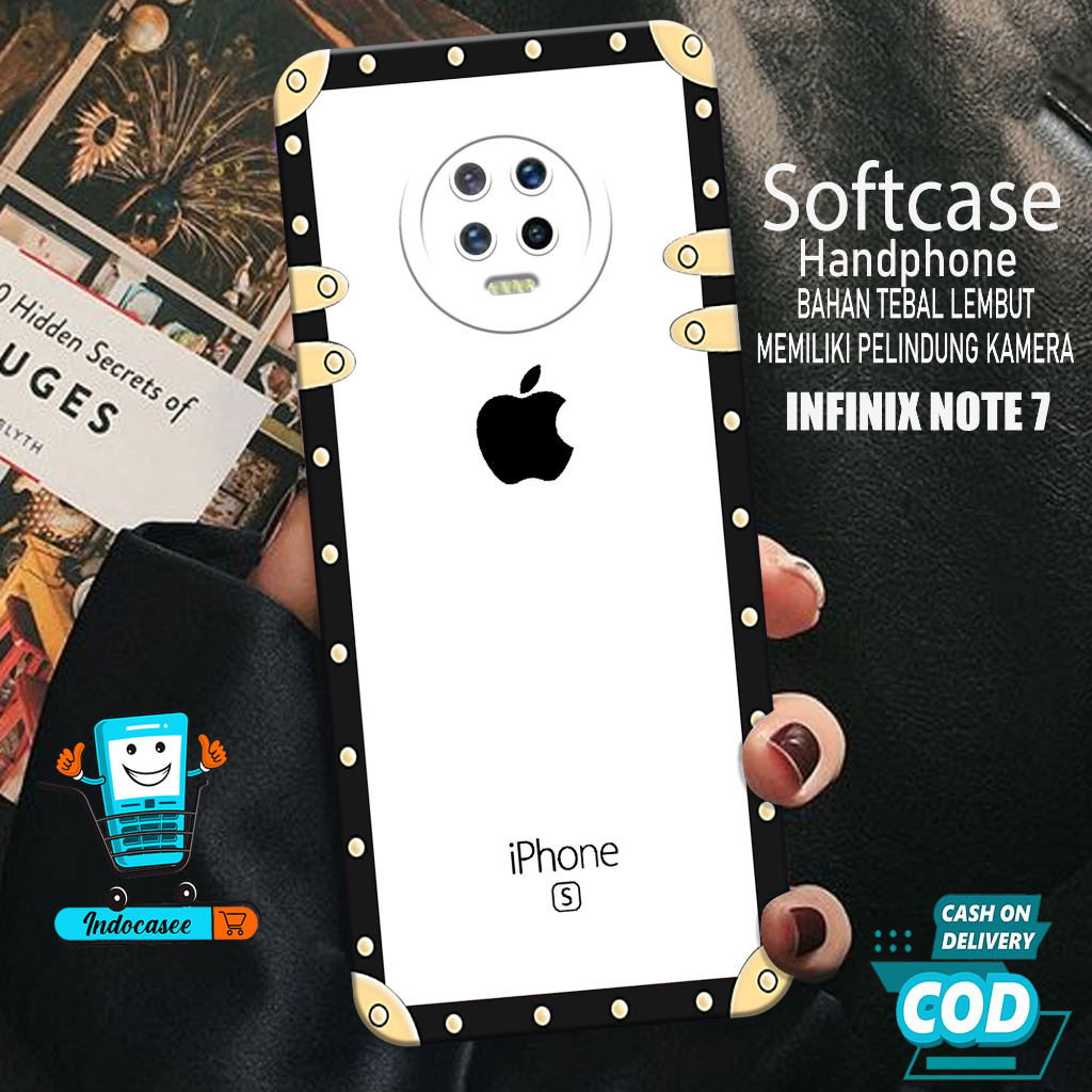 Case Hp INFINIX NOTE 7 - Softcase INFINIX NOTE 7 Terbaru - Casing INFINIX NOTE 7 - Kesing INFINIX NO