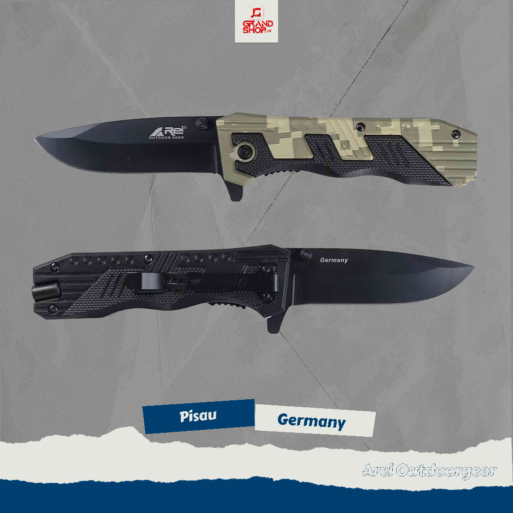 Knife / Pisau Lipat Germany Arei Outdoorgear