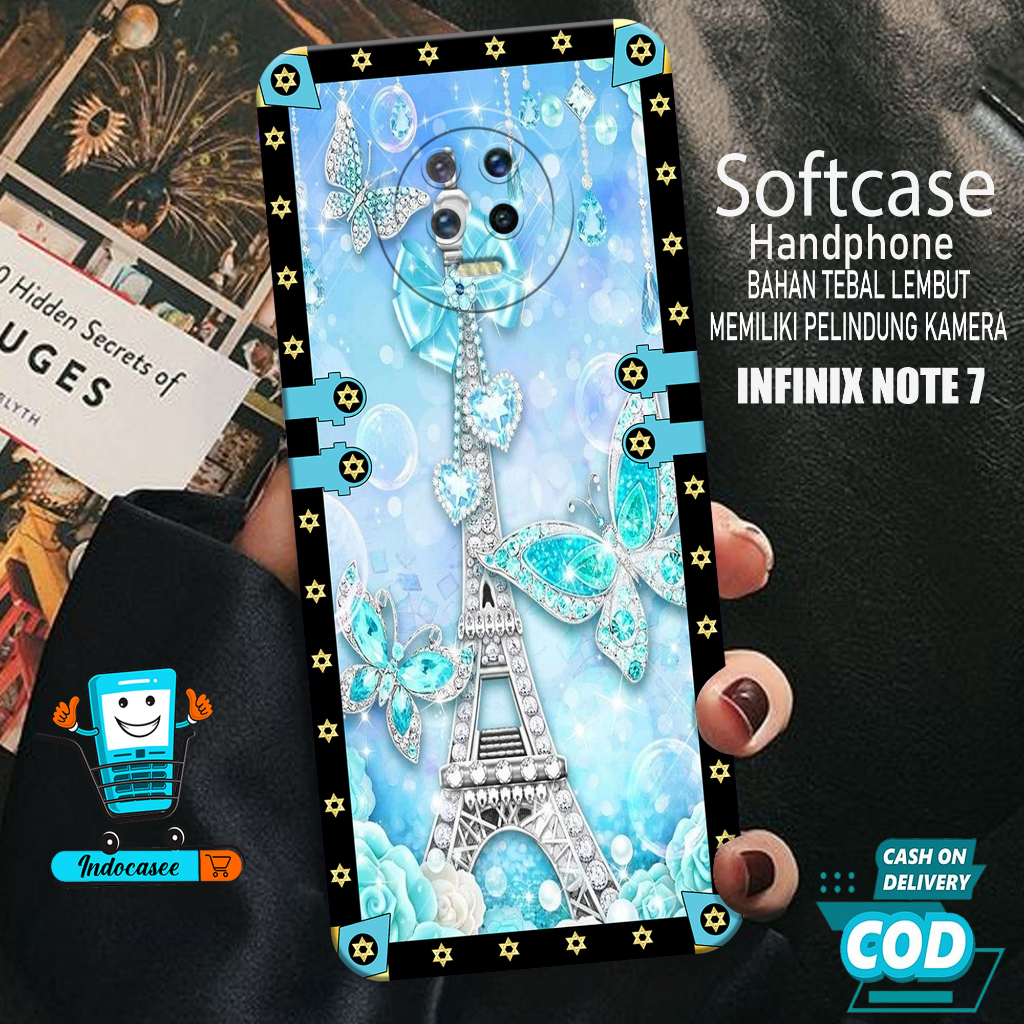 Case Hp INFINIX NOTE 7 - Softcase INFINIX NOTE 7 Terbaru - Casing INFINIX NOTE 7 - Kesing INFINIX NO