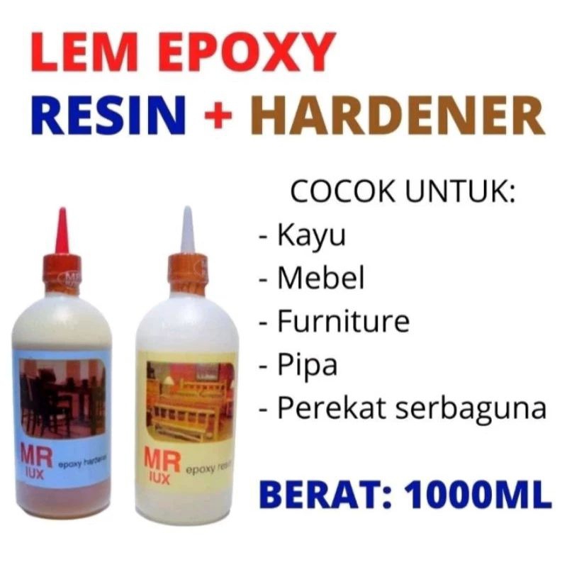 Lem Epoxy resin+hardener