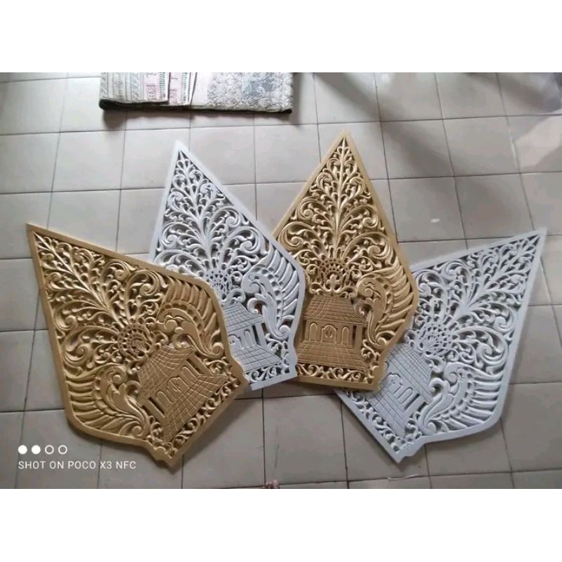 GUNUNGAN WAYANG UKIR SPON