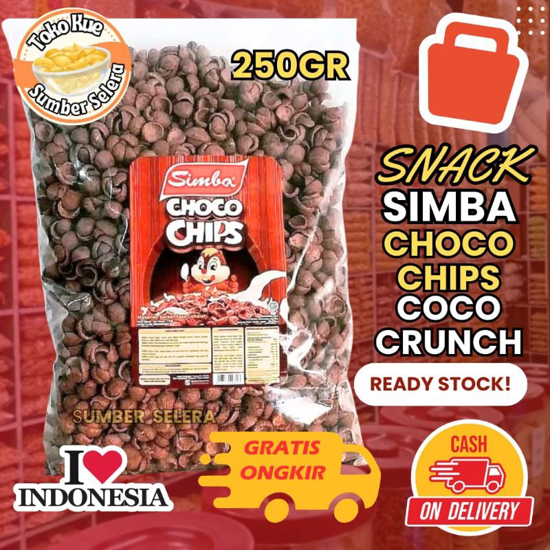 

Simba Choco Chips 250gr Koko Krunch Snack Anak Coco Crunch Sereal Sarapan Anak