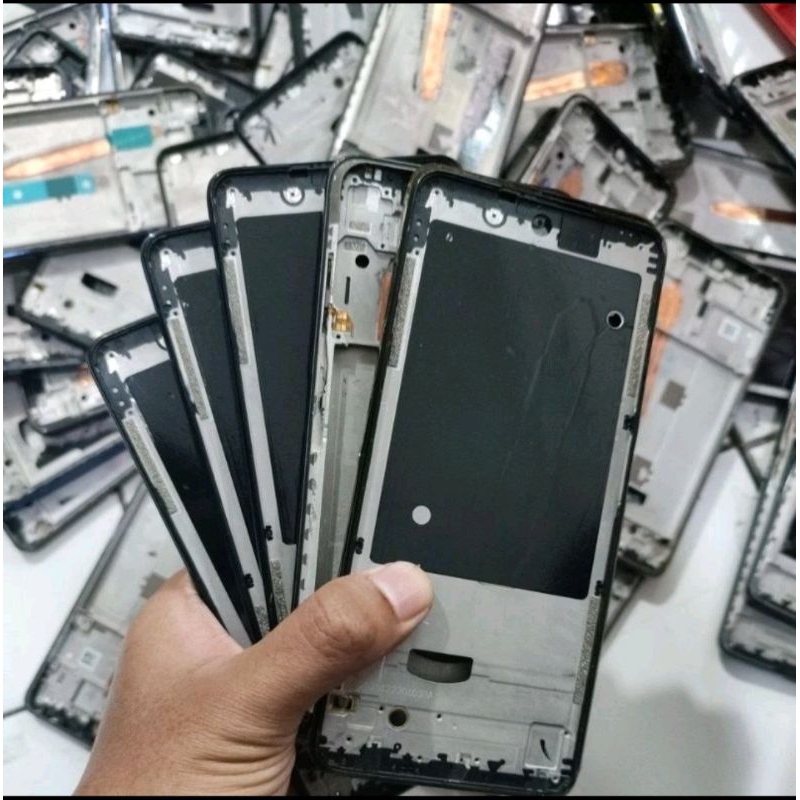 FRAME MIDDLE TULANG TENGAH RANGKA LCD XIAOMI POCO POCOPHONE X3 PRO / X3 NFC ORIGINAL COPOTAN