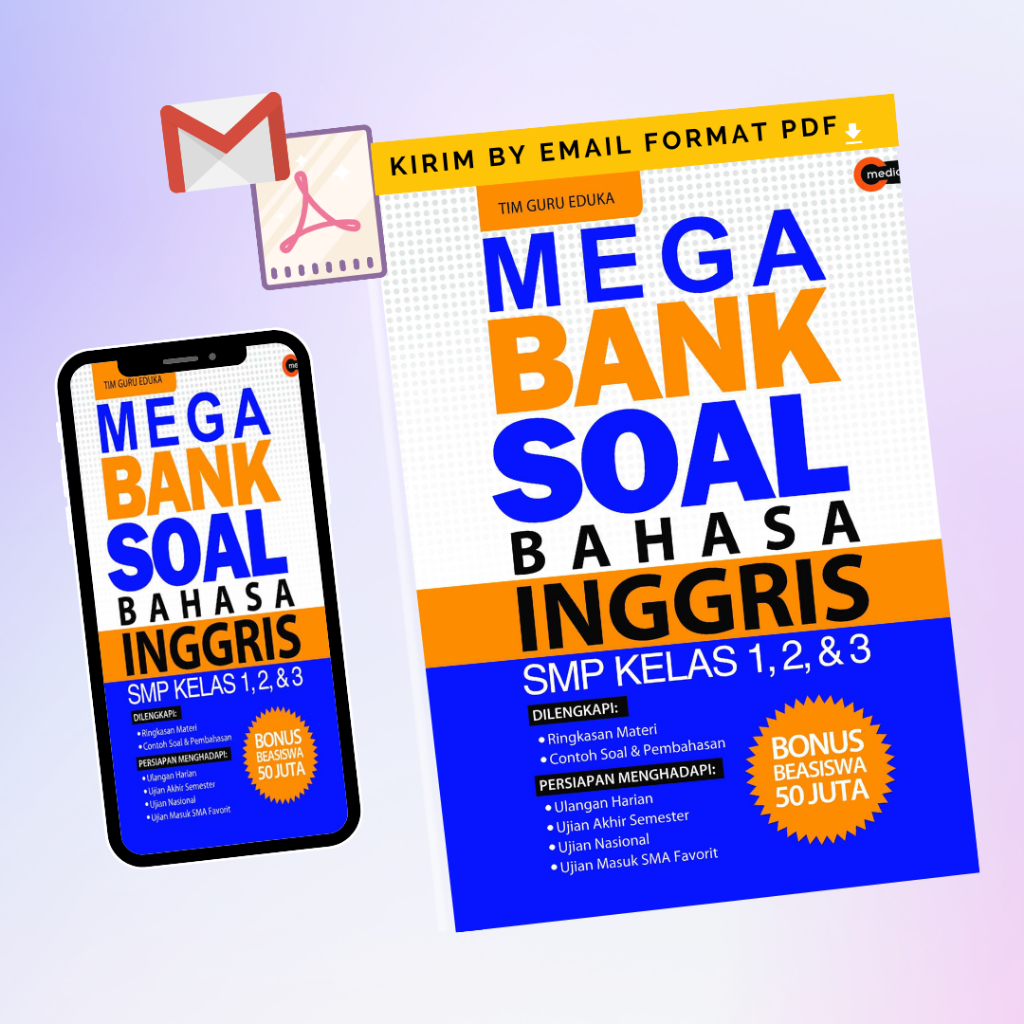 Mega Bank Soal Bahasa Inggris SMP Kelas 1, 2, 3