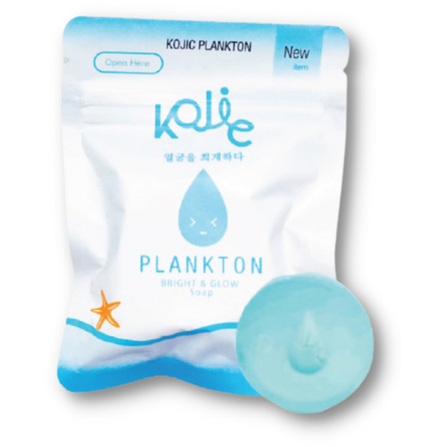 Kojic Acid Plankton Collagen Brightening Soap Washing Bar Sabun Batang Pencerah Pemutih Wajah Tangan