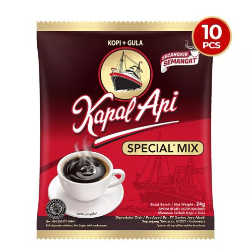 

Kapal Api Special Mix 23g (10 Pcs)