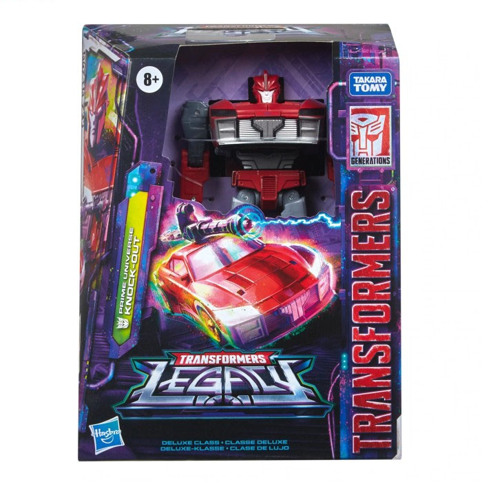 Transformers Generations Figure Legacy Deluxe Prime Universe Knock Out