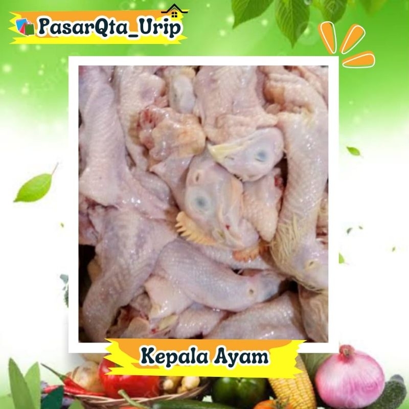 

Kepala ayam per 500gr / pasar online makassar