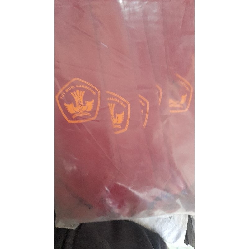 dasi sd smp panjang logo sablon per kodi[20pcs]