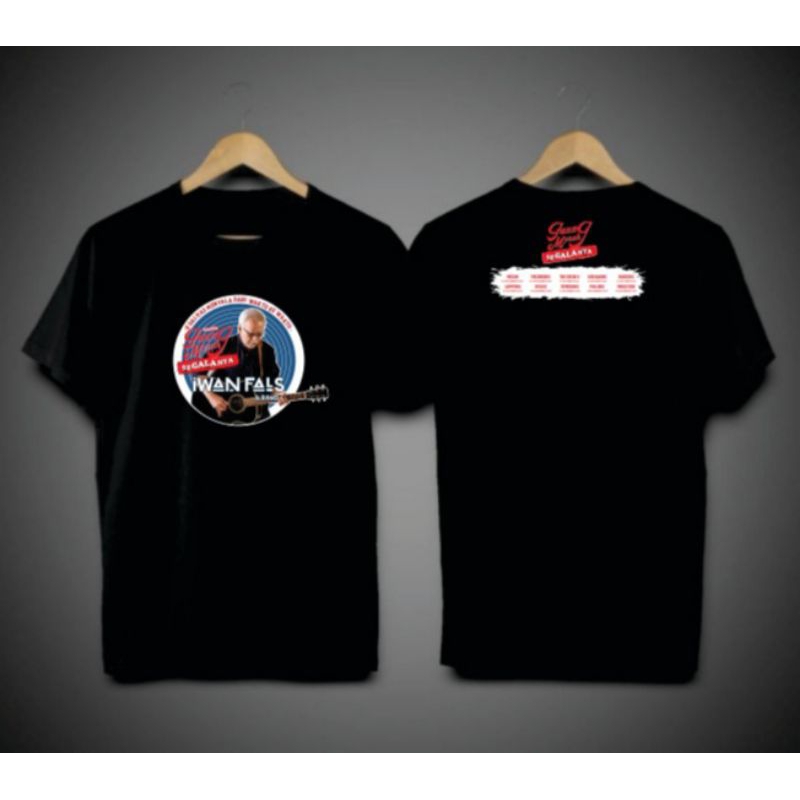 Kaos Iwan fals " Konser Gaung Merah Iwan fals & band 2023 "