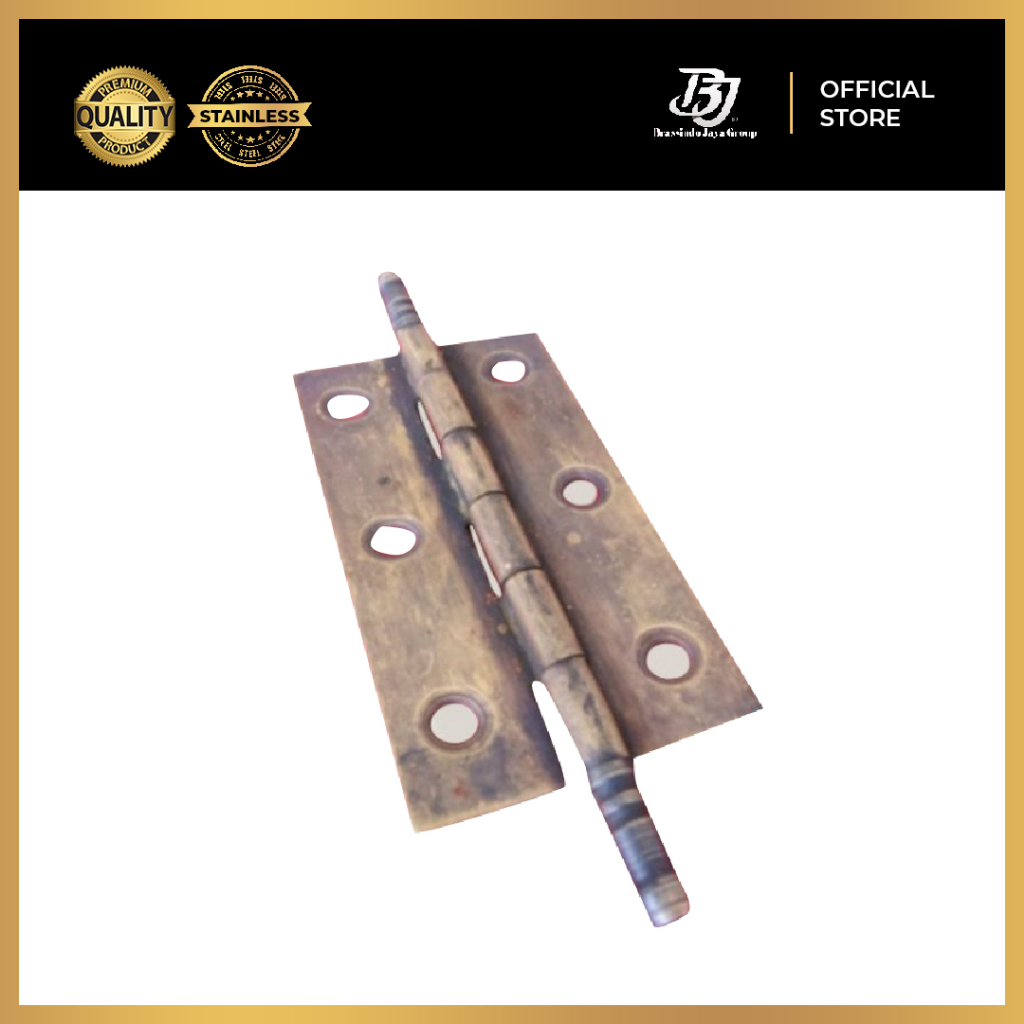 Engsel Jendela Pintu Antik 2.5 Inch Antik / Tarikan Lemari Kuningan Antik