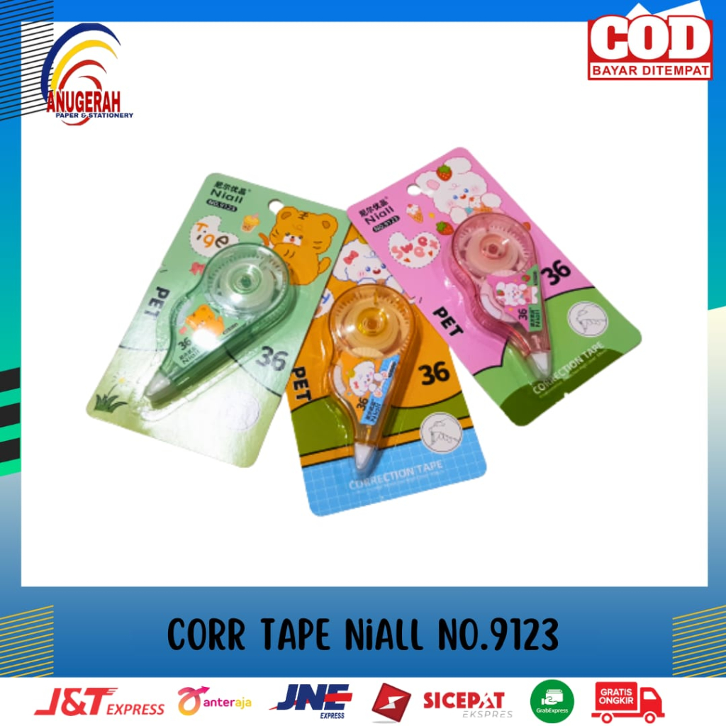 

CORRECTION TAPE NIALL NO.9123 (PCS)