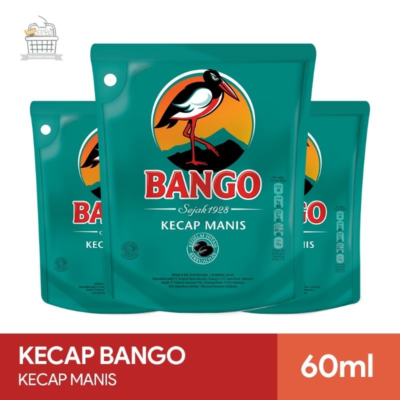Kecap Bango 60ml - Kecap Manis Bango 60ml - Kecap Manis Bango Berkualitas