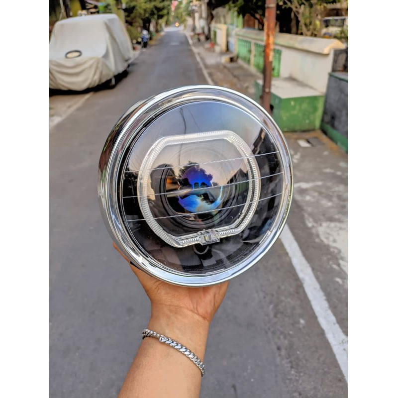 lampu tiger barong set biled 3 inch AES turbo gen 2 Tiger barong set biled AES turbo gen 2