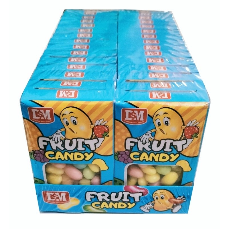 

DSM Permen Oval Fruit Candy Isi 30 Pcs