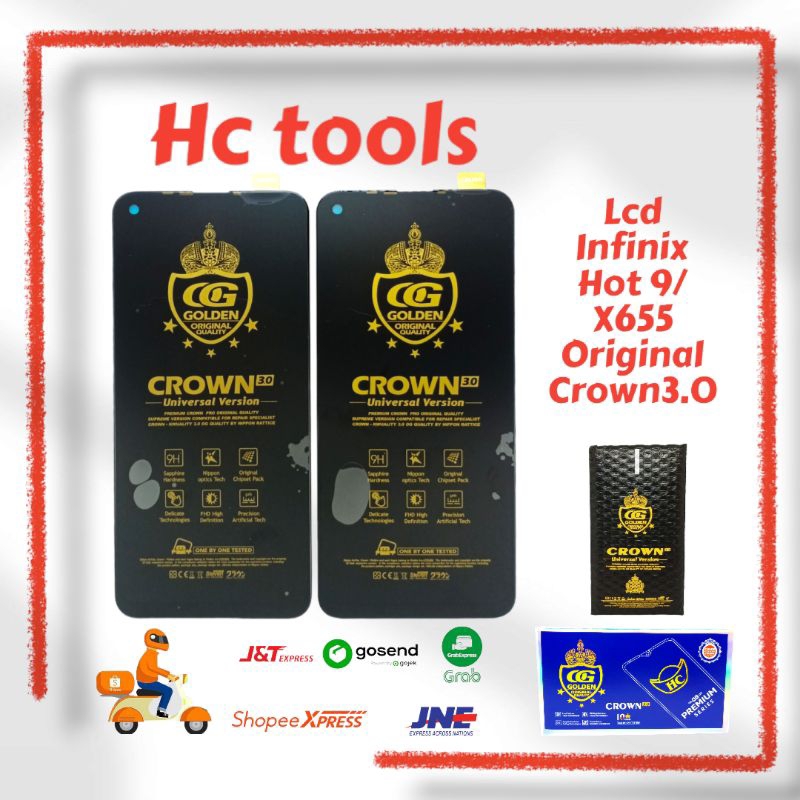 LCD TOUCHSCREEN INFINIX HOT 9/X655/INFINIX NOTE 7 LITE/X656 ORIGINAL