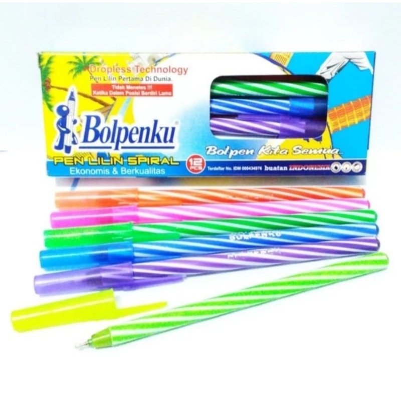 

PULPEN MURAH BOLPENKU ISI 12 PCS