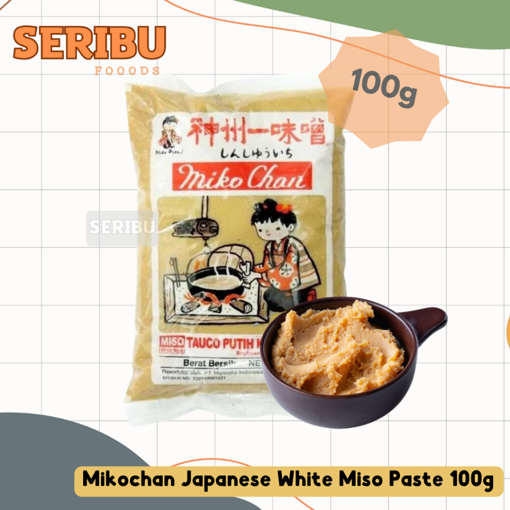 

Mikochan Pasta Miso Putih 100g Halal │ Tauco Ala Jepang untuk Sup Miso Soup Ramen Udon