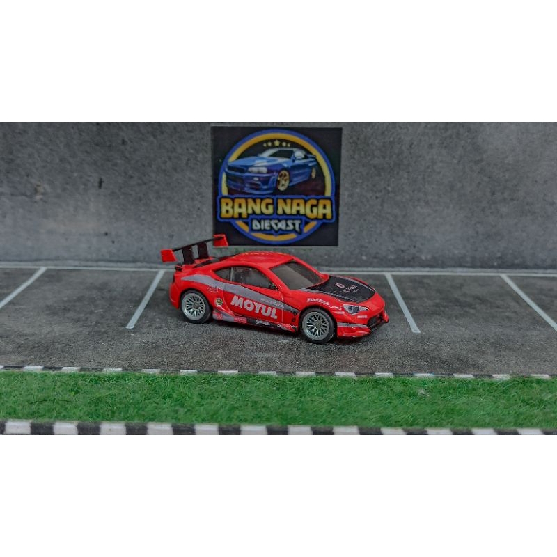 custom hotwheels toyota 86 scion fr s garasi drift (ban karet)