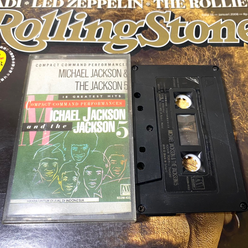 Kaset Pita Michael Jackson & Jackson 5 Greatest Hits