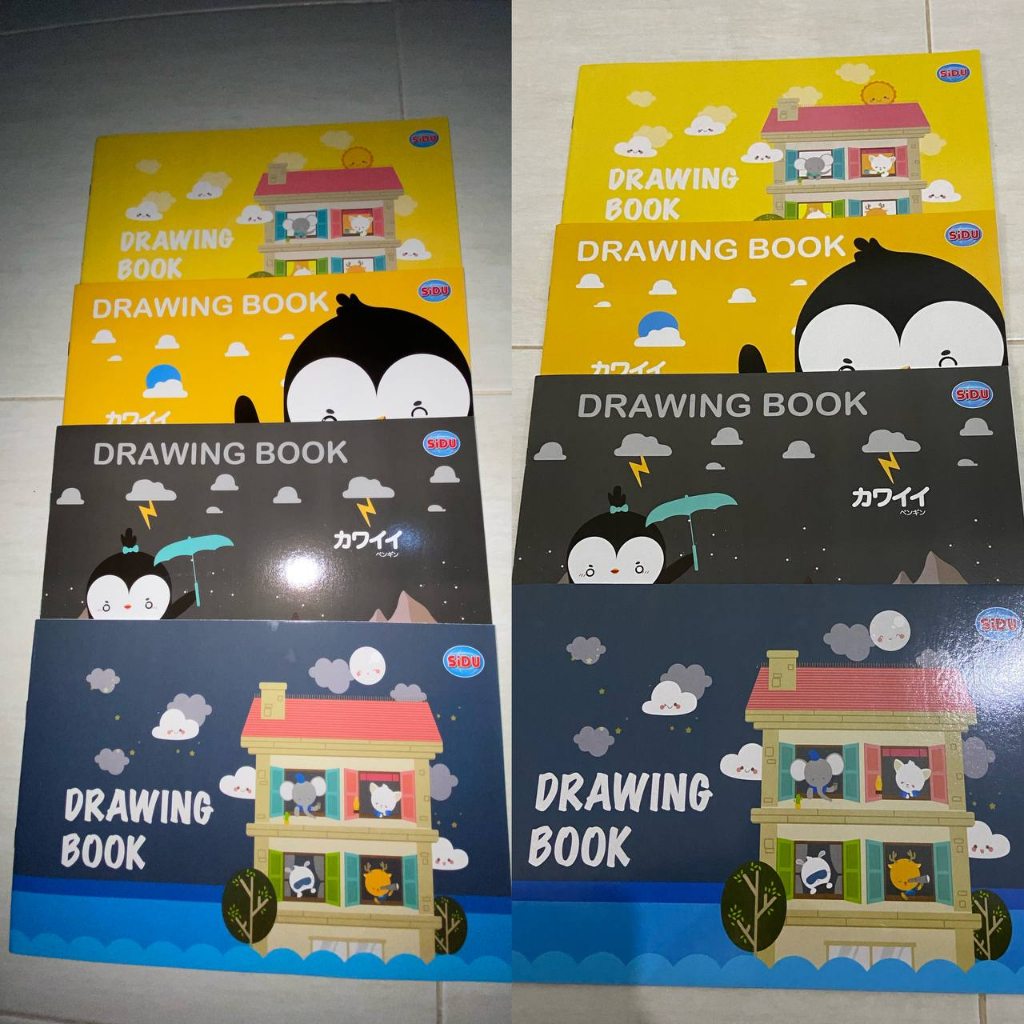 

Drawing Book Sidu Motif Ukuran 20 x 30 cm / Buku Gambar