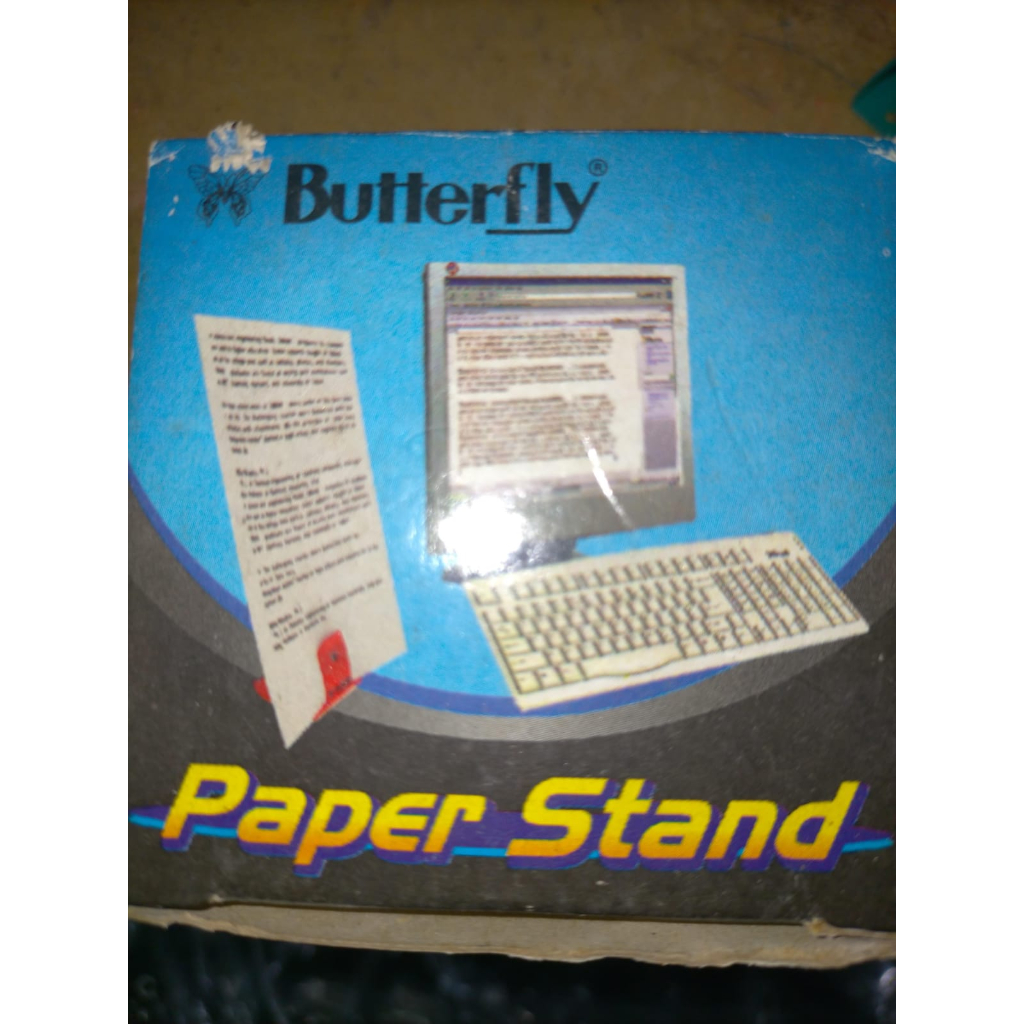 

(FLASH SALE) PAPER STAND/SANDARAN KERTAS MERK BUTTERFLY (CUCI GUDANG)