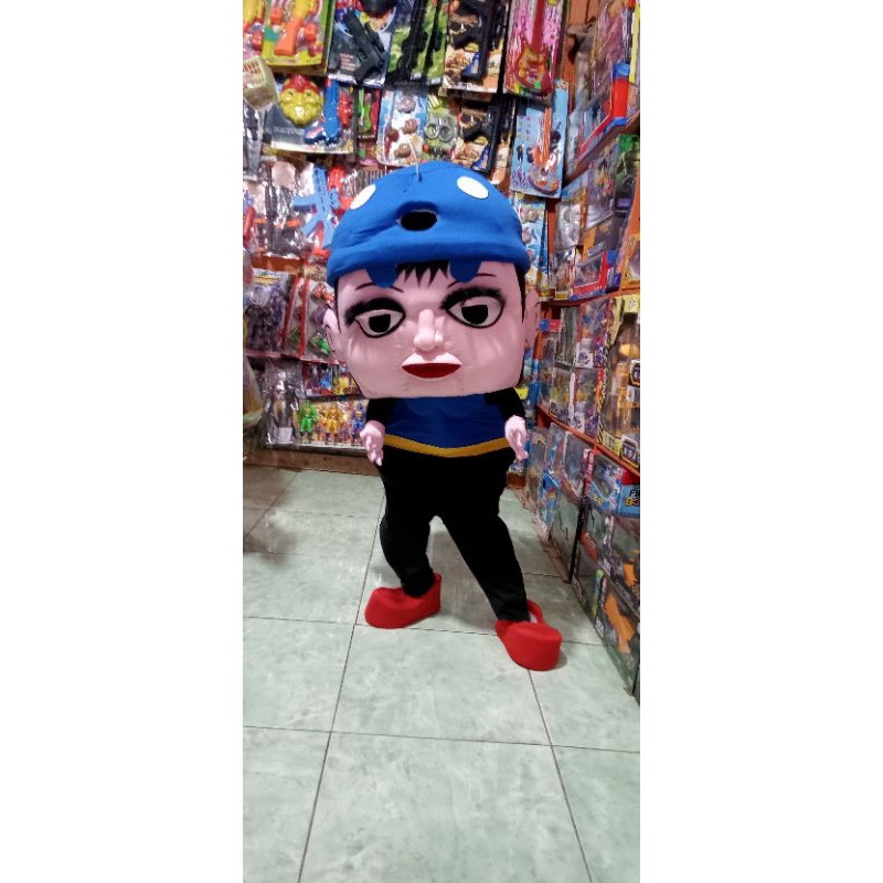 badut Mampang Boboiboy,kostum badut Boboiboy full set kepala+baju