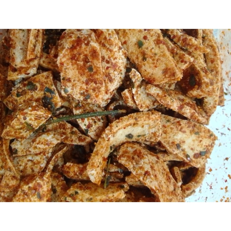

BASRENG PEDAS DAUN JERUK 250 GRAM/BASRENG PEDAS VIRAL/BASO GORENG PEDAS
