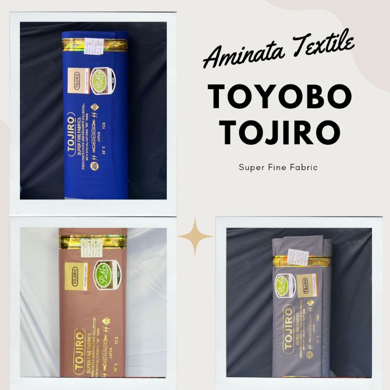 KAIN TOYOBO TOJIRO 5 ROLL PANJANG 200 YARD