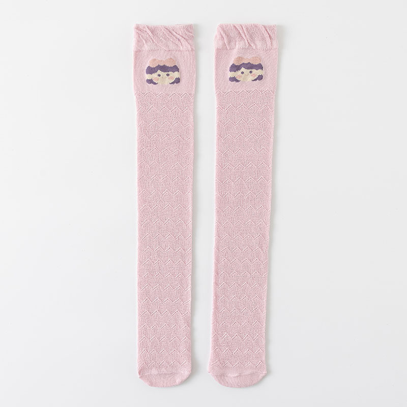 Kaos Kaki Anak bayi anti nyamuk Di Musim Panas Kelas A Kaus Kaki Tinggi Bayi Jaring Tipis Jaring Tipis Katun Panjang Kelas A Stoking Musim Panas