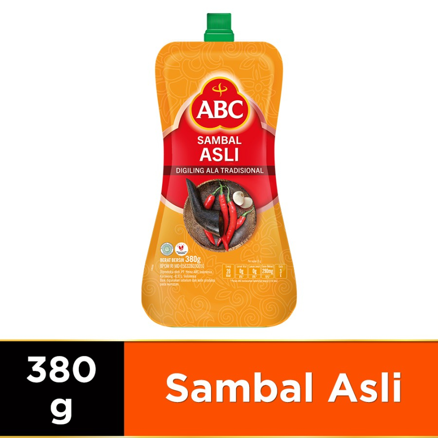 

ABC Sambal Asli Pouch 380gram