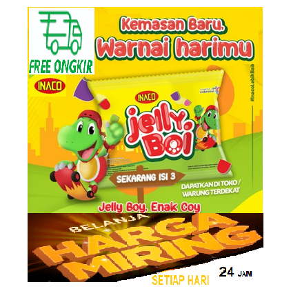 

Inaco jelly boi (1 renceng x 10 pak)