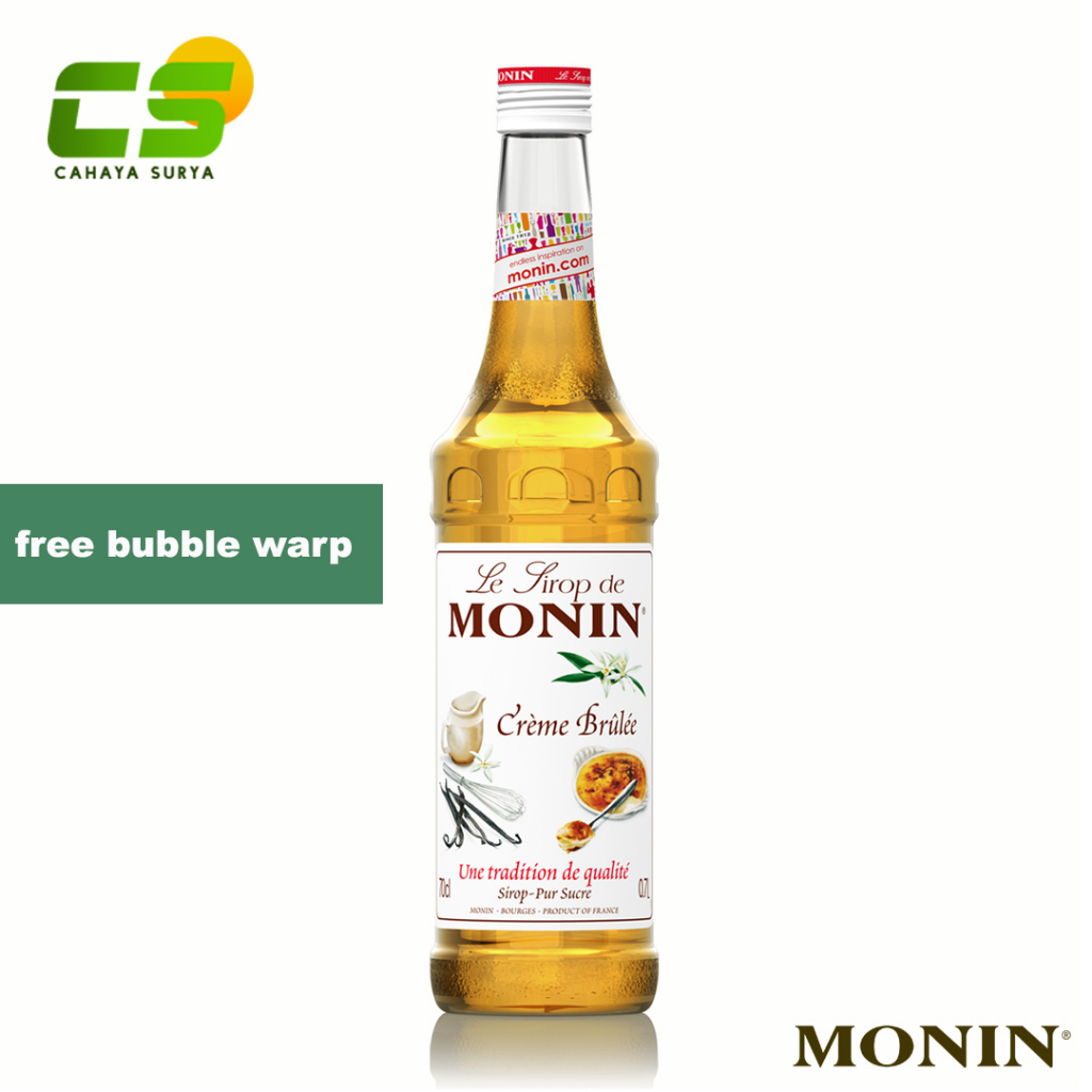 

Monin Syrup/Sirup - Creme Brulee Syrup 700 ml