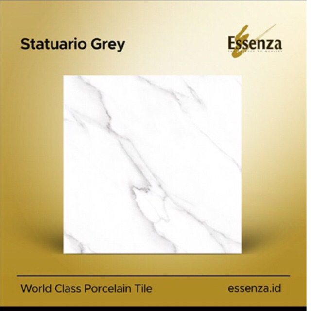 essenza granit 60x60 statuario grey carara kw2 motif carara petir putih murah berkualitas glossy kil