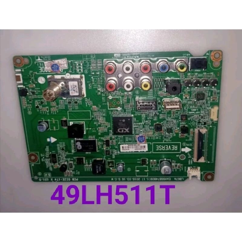 MB MAINBOARD TV LED LG 49LH511T 49LH511