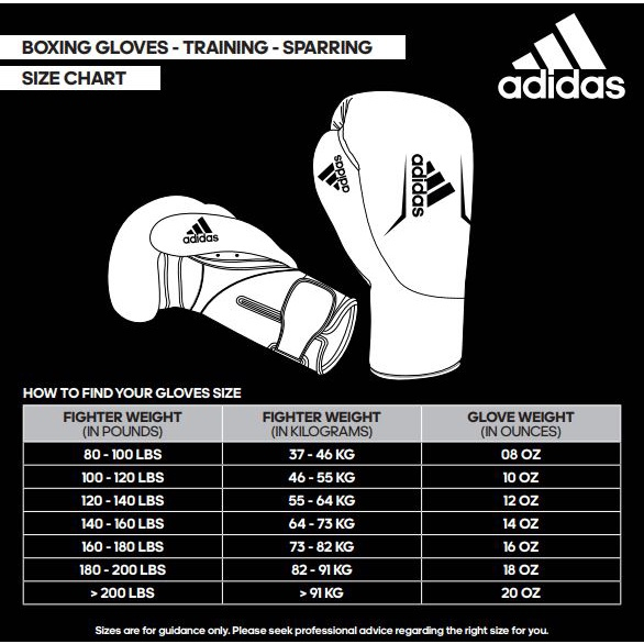 Adidas Speed 501 Velcro Boxing Glove - Adidas Sarung Tinju AdiSpeed 501 Velcro MMA Kick Boxing