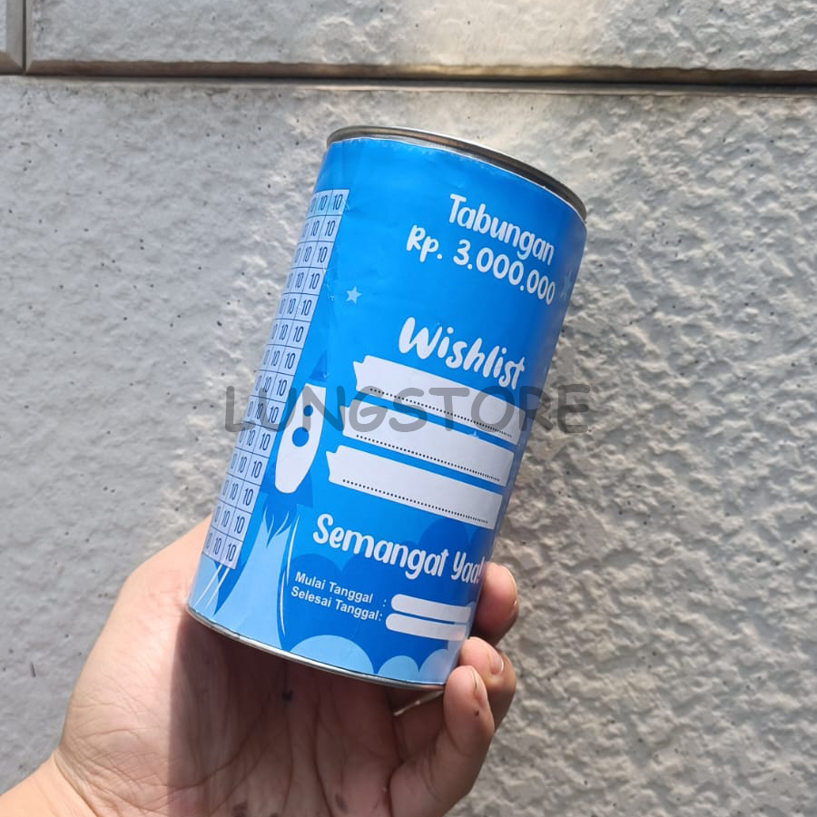 COD BAYAR DI TEMPAT Celengan Target / Celengan Viral / Celengan Anak / Celengan Murah / Celengan permanen-10K GET 3JUTA